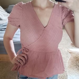 Like New Wrap Blouse